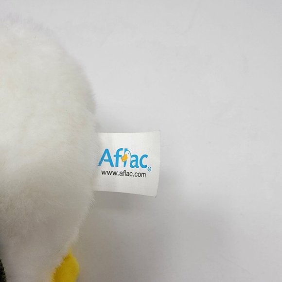 Aflac Duck Plush Stuffed Animal 6" Army Military Insurance White NO SOUND - Picture 3 of 3